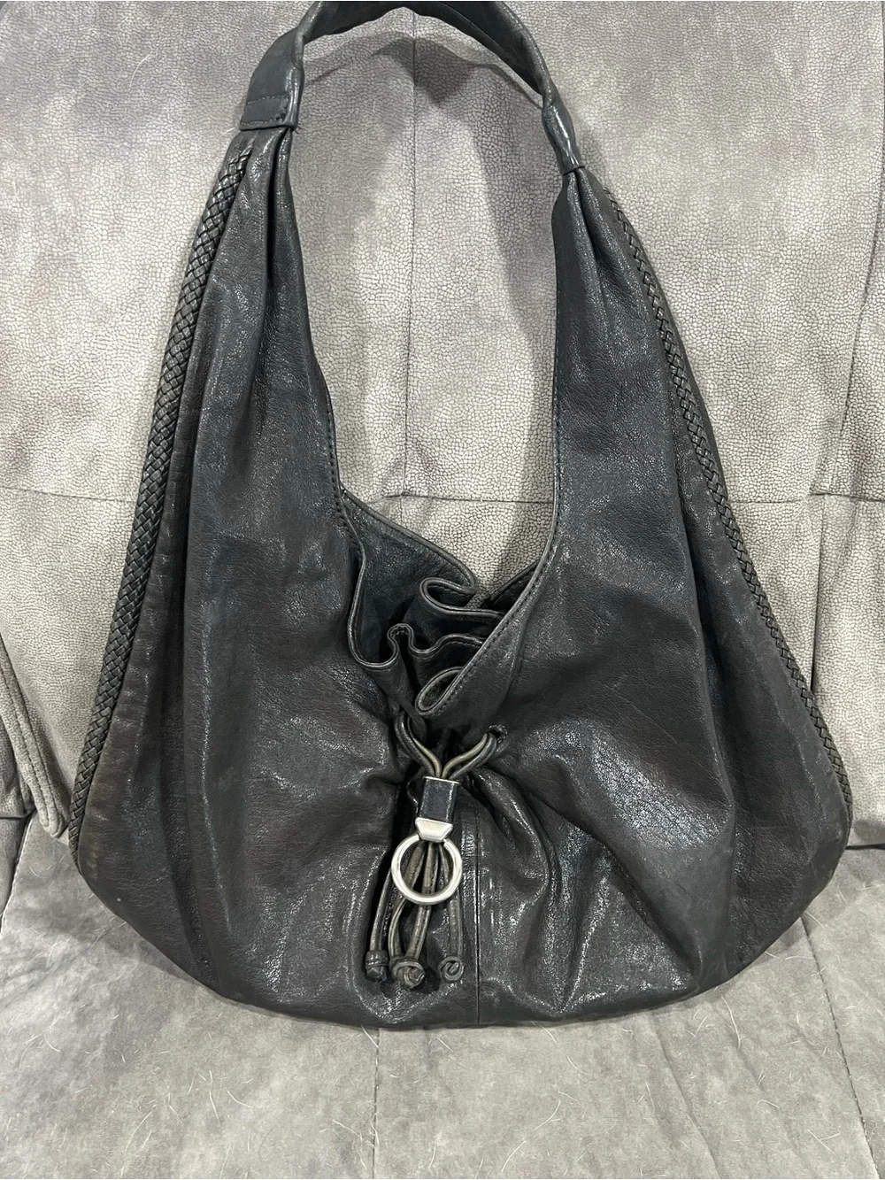 Cole Haan Leather Hobo Bag